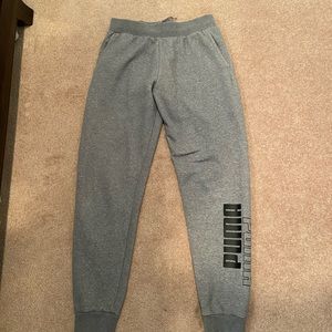 Men’s Puma Gray Sweatpants